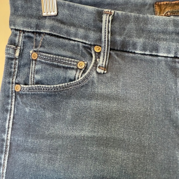 MOTHER The Looker Body Electric Low-Mid Rise Quality Stretchy Denim Skinny Jeans - Picture 5 of 16